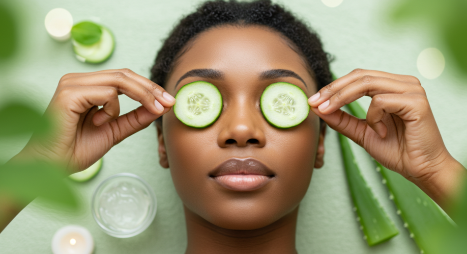 Natural Eye Care (How Aloe Vera and Cucumber Soothe Eye Pain and Irritation)